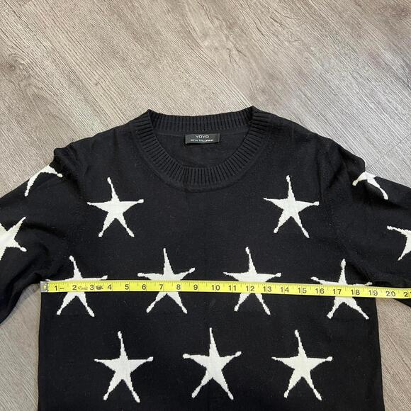 Wool Star Sweater Black White - Picture 6 of 6